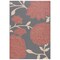 Safavieh Outdoor Cy7321-246A11 Courtyard Anthracite / Red Rug Area Rug Carpet